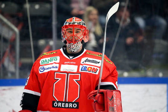 Örebros målvakt Julius Hudacek