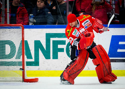 Örebros målvakt Julius Hudacek