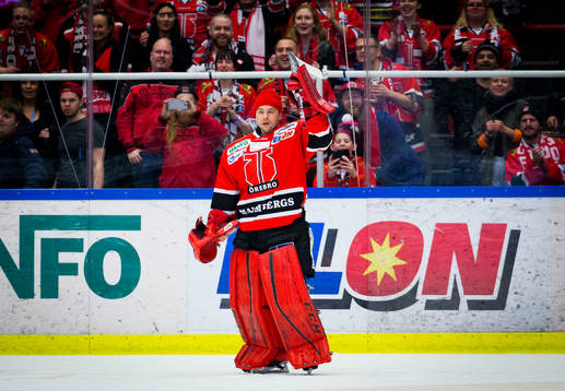 Örebros målvakt Julius Hudacek