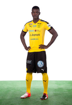 Frejs Abu Bakarr Suma poserar för ett porträtt den 1 mars 2017 i Stockholm.