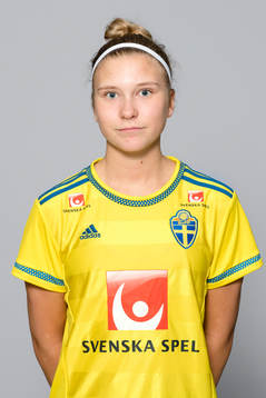 Annie Särnblad i F16/01-landslaget poserar för ett porträtt den 3 mars 2017 i Stockholm.