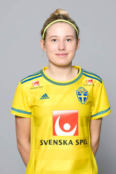 Saga Jontoft i F16/01-landslaget poserar för ett porträtt den 3 mars 2017 i Stockholm.