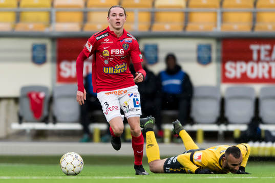 Falkenbergs Ludvig Johansson och Elfsborgs Issam Jebali
