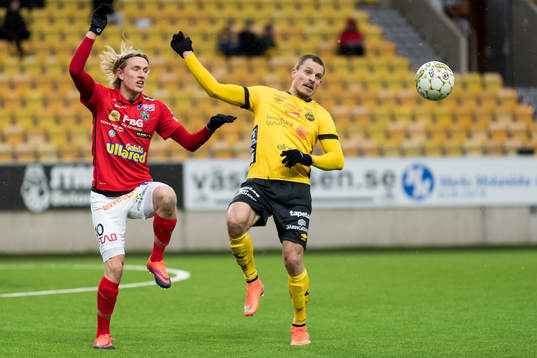 Elfsborgs Jörgen Horn och Falkenbergs Viktor Götesson