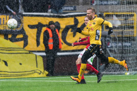 Elfsborgs Anders Randrup och Falkenbergs Ludvig Johansson