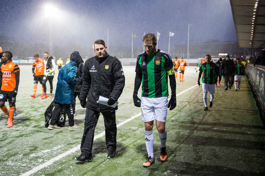 GAIS assisterande tränare Patrik Ingelsten och Steven Old