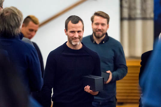 De tidigare spelarna Hjalmar Jonsson och Adam Johansson