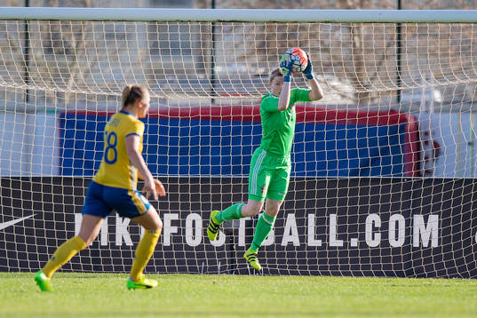 Sveriges målvakt Hedvig Lindahl