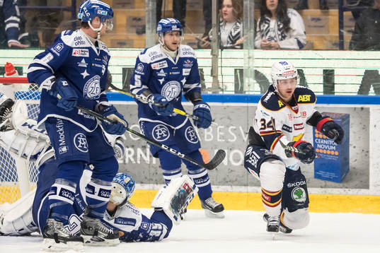 Djurgårdens Daniel Brodin brevis Leksands målvakt Atte