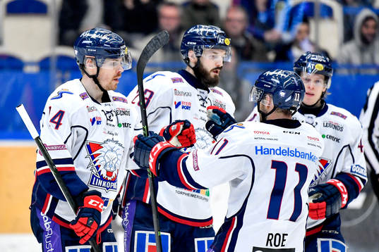 Linköpings Anssi Salmela jublar