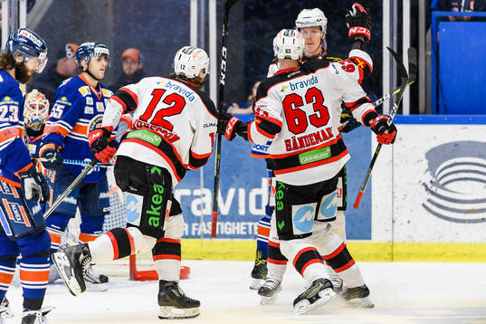 Malmö Redhawks Lars Bryggman jublar