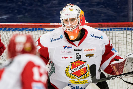 Almtunas målvakt Jonas Johansson