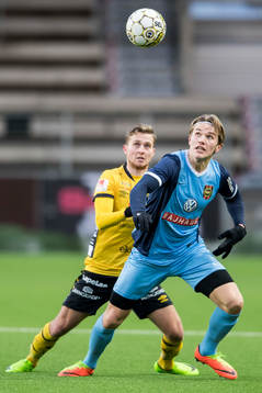 Brommapojkarnas Viktor Gyökeres och Elfsborgs Adam