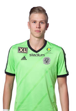 Oskarshamns målvakt Oliver Bergman