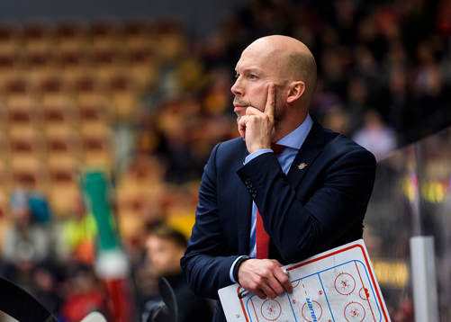 Luleås Assisterande tränare Anders Burström