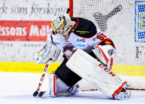Malmö Redhawks målvakt Oscar Alsenfelt