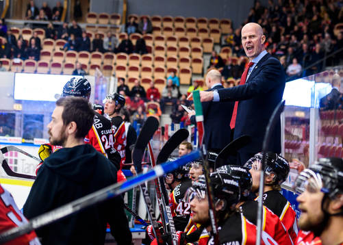 Luleås tränare Petter Lasu Nilsson