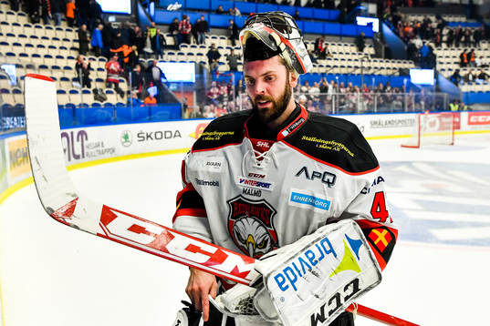 Malmö Redhawks målvakt Cristopher Nihlstorp