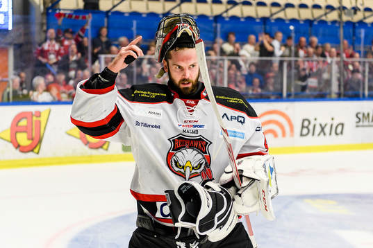 Malmö Redhawks målvakt Cristopher Nihlstorp