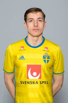 Lukas Browning Lagerfeldt i P18-landslaget poserar för ett porträtt den 21 Mars 2017 i Stockholm