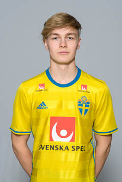 Melker Antonsson i P18-landslaget poserar för ett porträtt den 21 Mars 2017 i Stockholm