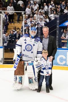 Leksands målvakt Atte Engren utsedd till matchens lirare i