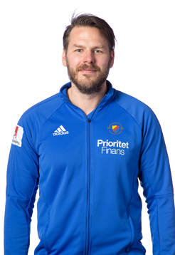 Djurgårdens assisterande tränare Daniel Örlund poserar för ett porträtt den 22 mars 2017 i Stockholm.