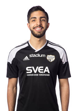 Solletunas Sean Sabetkar poserar för ett porträtt den 22 mars 2017 i Stockholm.