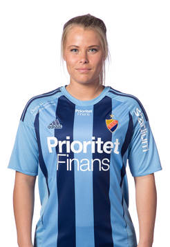Djurgårdens Madeleine Stegius poserar för ett porträtt den 22 mars 2017 i Stockholm.
