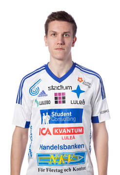Luleås Anton Andersson poserar för ett porträtt den 23 mars 2017 i Luleå.