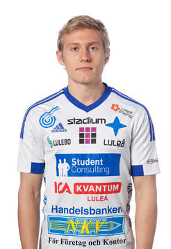 Luleås Gustav Rönnbäck Wallin poserar för ett porträtt den 23 mars 2017 i Luleå.