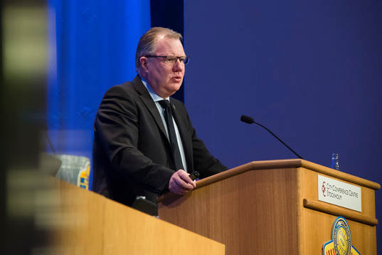 Förbundsordförande Karl-Erik Nilsson