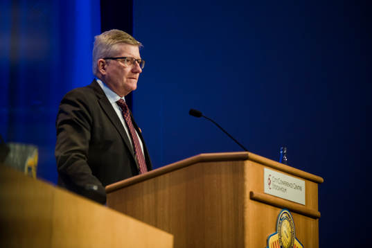 Förbundets revisor Hans Bredberg