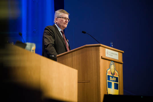Förbundets revisor Hans Bredberg