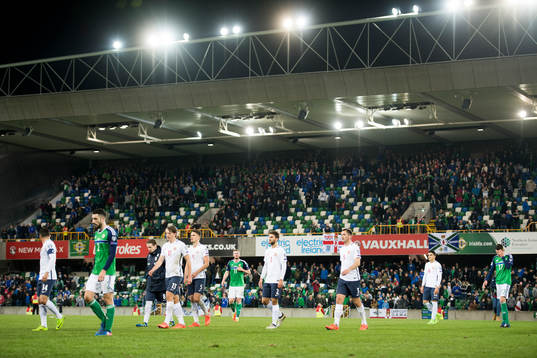 Spelarna går