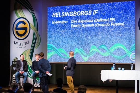 Helsingborgs tränare, Per-Ola Ljung och Andreas Landgren