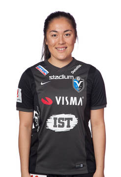 Växjös Stina Holm poserar för ett porträtt den 27 mars 2017 i Växjö.