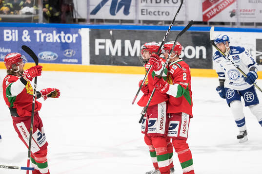 Moras Viktor Amnér och Oskar Svanlund och Mats Hjort