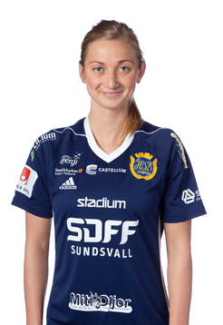 Sundsvalls Sandra Sandberg poserar för ett porträtt den 29 mars 2017 i Sundsvall.