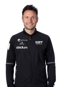 Sundsvalls tränare Mattias Nylund poserar för ett porträtt den 29 mars 2017 i Sundsvall.