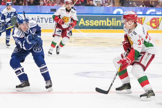Leksands William Wikman och Moras Joakim Lilliehöök  i