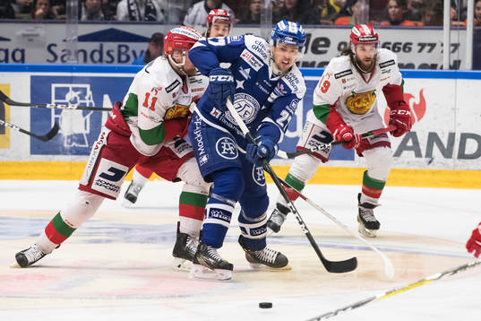 Leksands Eric Castonguay och Moras Alexander Hilmerson och