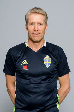 Kjell Johansson, Målvaktstränare i P16-landslaget poserar för ett porträtt den 31 mars 2017 i Stockholm.
