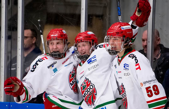 Modos Oscar Frestadius, Linus Pettersson samt Nicolas