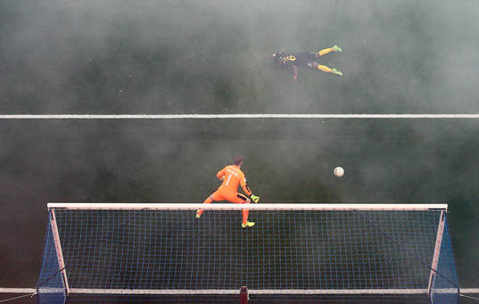 Nära självmål för Hammarbys Joseph Aidoo