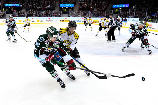 Frölundas Henrik Tömmernes och Brynäs Jesper Boqvist