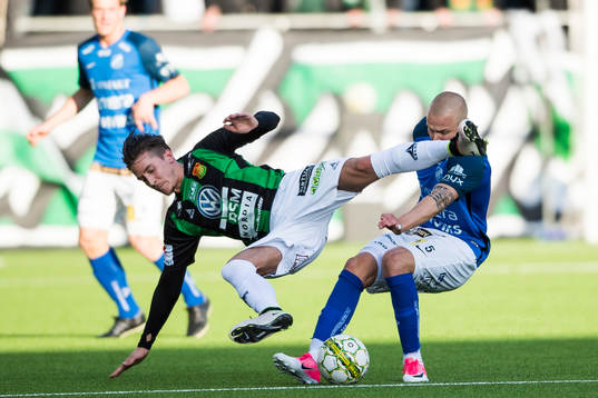 Norrbys Jesper Brandt och GAIS Daniel Janevski
