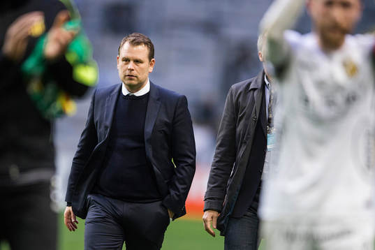 Häckens tränare Mikael Stahre