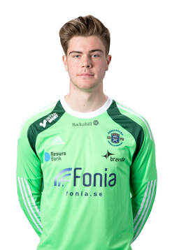 Ängelholms Målvakt Robin Streifert poserar för ett porträtt den 2 april 2017 i Ängelholm.