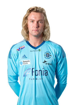 Ängelholms Målvakt Linus Müller poserar för ett porträtt den 2 april 2017 i Ängelholm.